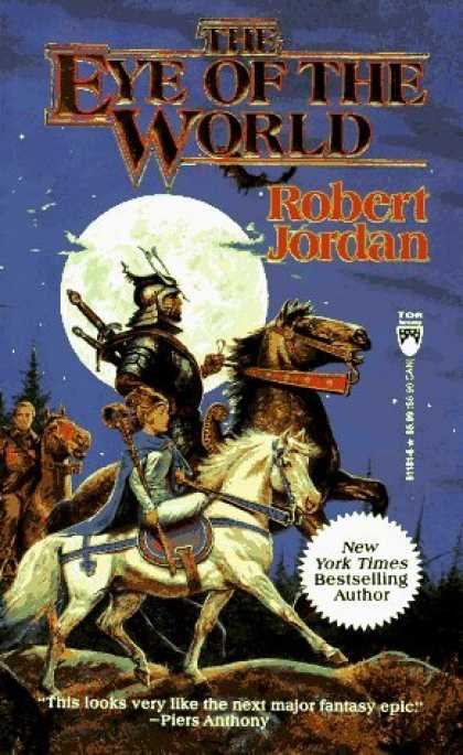 The Wheel of Time by Robert Jordan book cover
