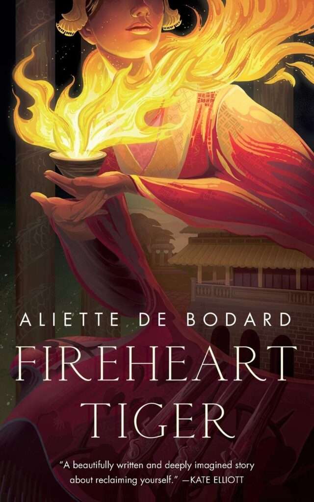 Fireheart Tiger by Aliette dDe Bodard book cover