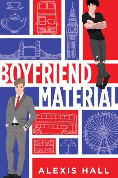 Image of Boyfriend Material by Alexis Hall book cover