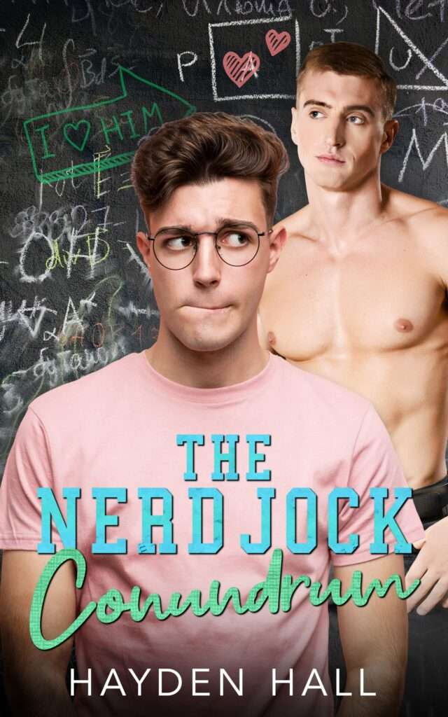 The Nerd Jock Conundrum by Hayden Hall book cover