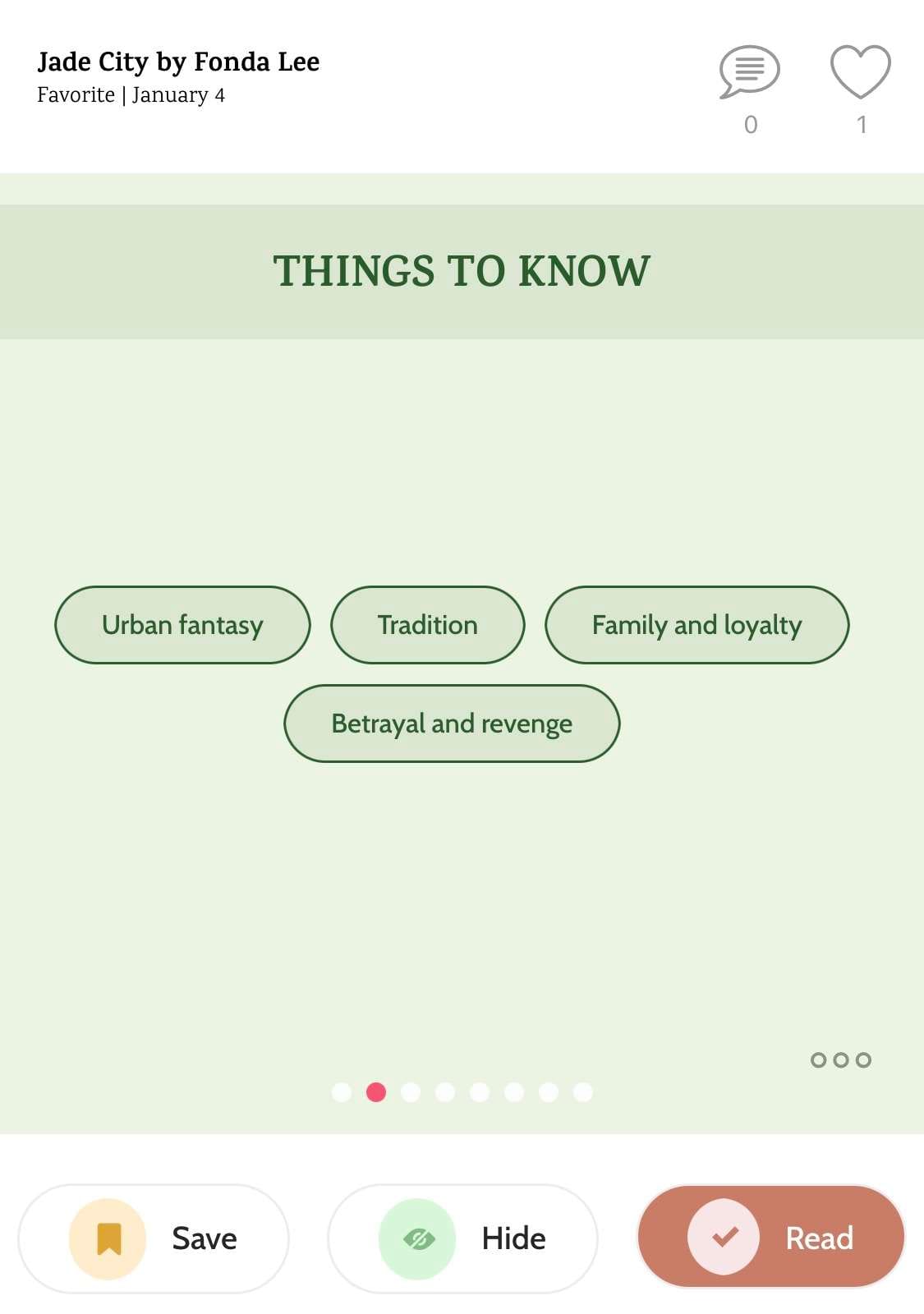 Image of Readerly Gist Things to Know Panel