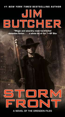 Book cover of Storm Front by Jim Butcher